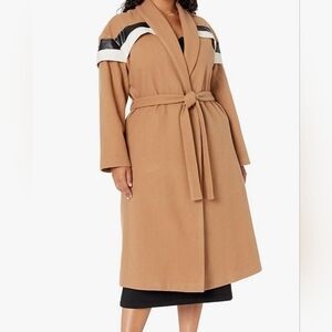 Women's Season 2 Episode 6 Winning Look Andrea's Wool Camel Coat NWOT